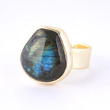 ラブラドライト｜天然石リング Raanii ラーニー