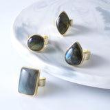 ラブラドライト｜天然石リング Raanii ラーニー