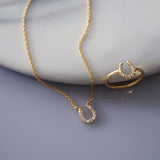 ホースシュー リング