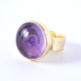 アメジスト｜天然石リング Raanii ラーニー