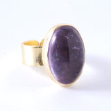 アメジスト｜天然石リング Raanii ラーニー