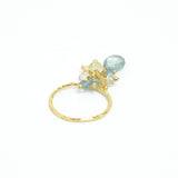 Aquamarine x Citrin x Lemon Quartz