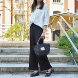 ハローキティ　ストライプ柄舟形トートバッグ