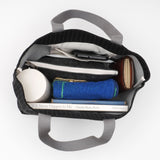 ハローキティ　ストライプ柄舟形トートバッグ