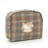 HelloKitty カラーツイード風ボックスポーチ