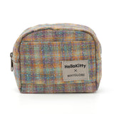 HelloKitty カラーツイード風ボックスポーチ