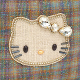 HelloKitty カラーツイード風ポーチ