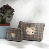 HelloKitty カラーツイード風ポーチ