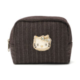 HelloKitty ヘリンボーンデニムボックスポーチ