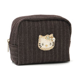 HelloKitty ヘリンボーンデニムボックスポーチ