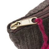 HelloKitty ヘリンボーンデニムポーチ