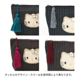 HelloKitty ヘリンボーンデニムポーチ