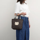 HelloKitty ヘリンボーンデニムミニトート