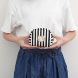 HelloKitty ストライプボックスポーチ