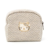 Hello Kitty ヘリンボーンボックスポーチ