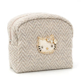 Hello Kitty ヘリンボーンボックスポーチ