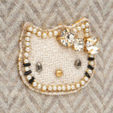 Hello Kitty ヘリンボーンボックスポーチ