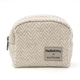 Hello Kitty ヘリンボーンボックスポーチ