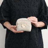 Hello Kitty ヘリンボーンボックスポーチ