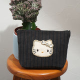 Hello Kitty スクールストライプポーチ