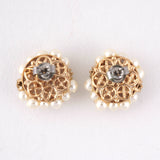 Pearl Bijou Mini Pierce/Clip-on earringss