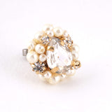 Pearl Bijou Mini Pierce/Clip-on earringss