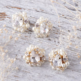 Pearl Bijou Mini Pierce/Clip-on earringss