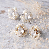 Pearl Bijou Mini Pierce/Clip-on earringss