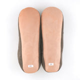【OUTLET】モロッコ製 本革 バブーシュ｜イニシャル M
