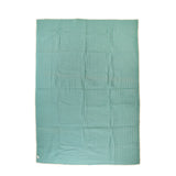ブロックプリントフラットシーツ｜L