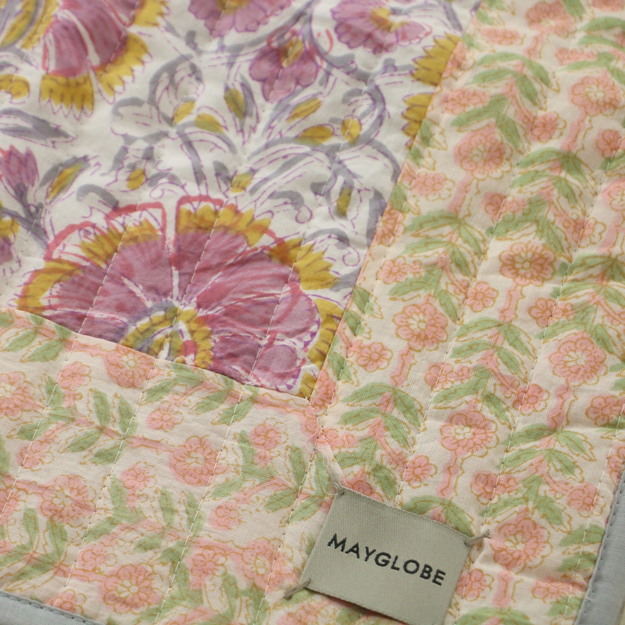 ブロックプリントブランケット