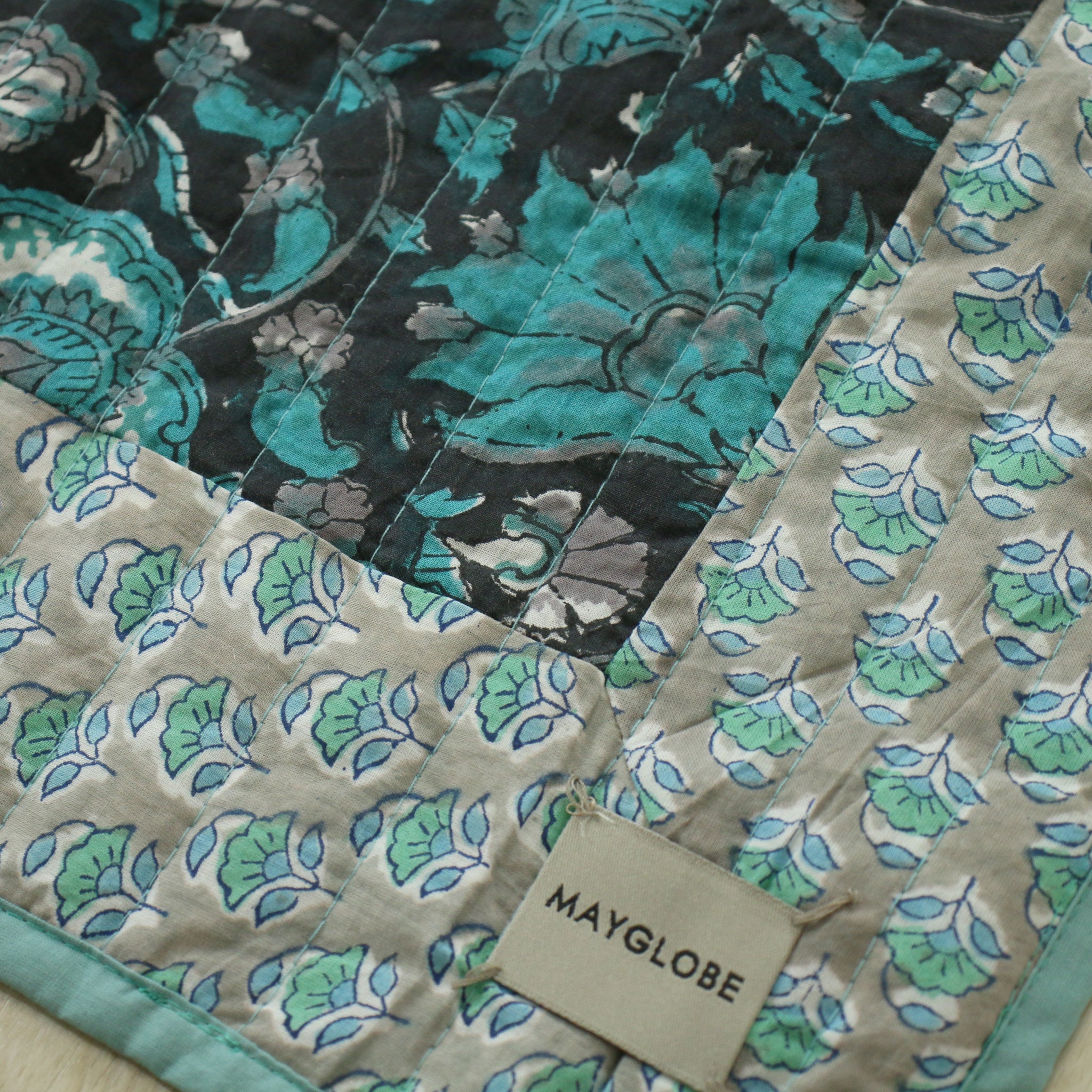 ブロックプリントブランケット