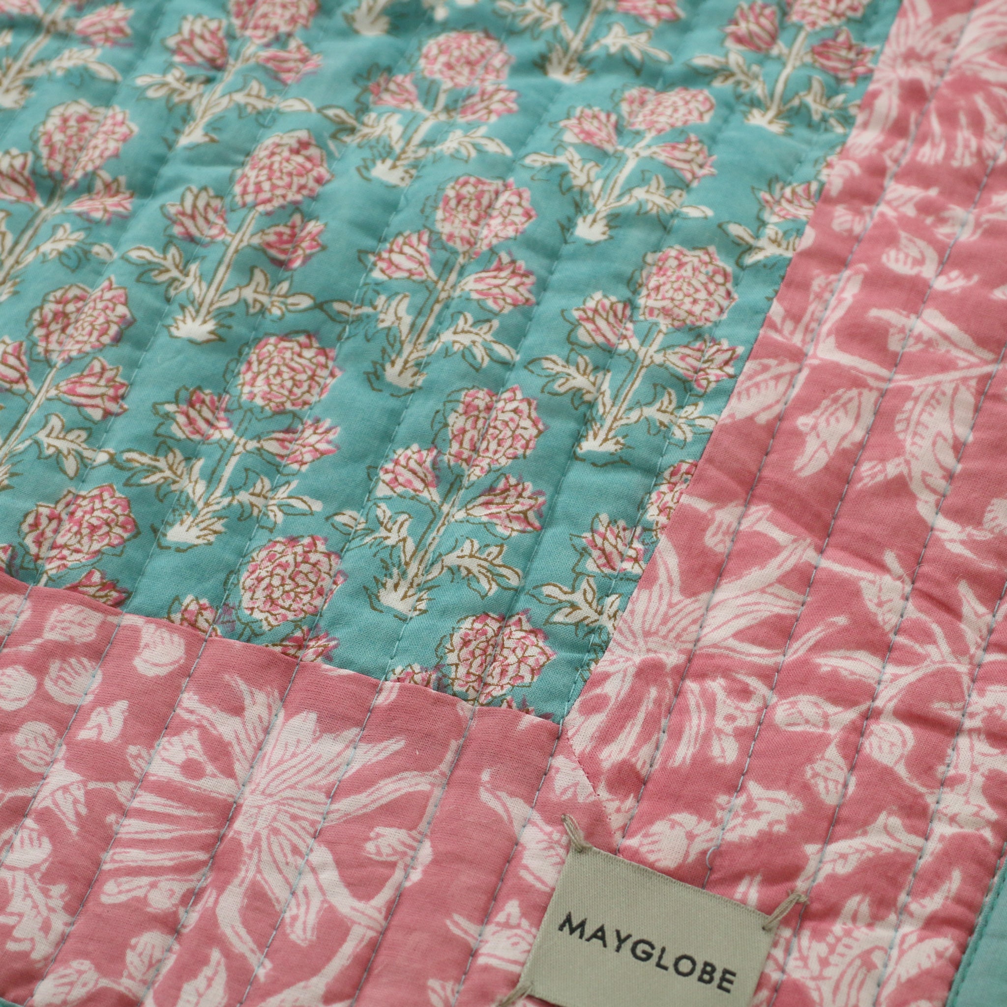 ブロックプリントブランケット