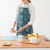 ブロックプリントキルティングエプロン