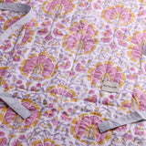 ブロックプリントキルティングエプロン