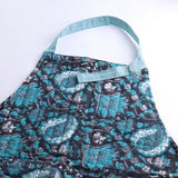 ブロックプリントキルティングエプロン