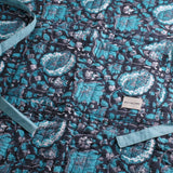 ブロックプリントキルティングエプロン