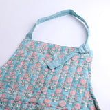 ブロックプリントキルティングエプロン