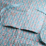 ブロックプリントキルティングエプロン