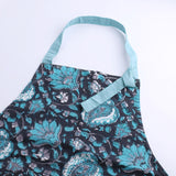 ブロックプリントエプロン