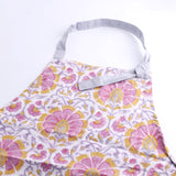 ブロックプリントエプロン