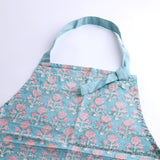 ブロックプリントエプロン