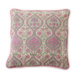 ブロックプリントクッションカバー