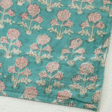 ブロックプリントテーブルマット