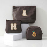 メタリックワイドポーチ｜M