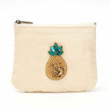 メタリックフラットポーチ｜フルーツ