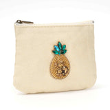 メタリックフラットポーチ｜フルーツ