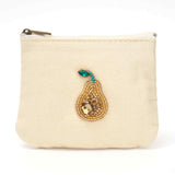 メタリックフラットポーチ｜フルーツ