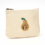 メタリックフラットポーチ｜フルーツ