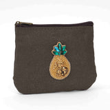 メタリックフラットポーチ｜フルーツ